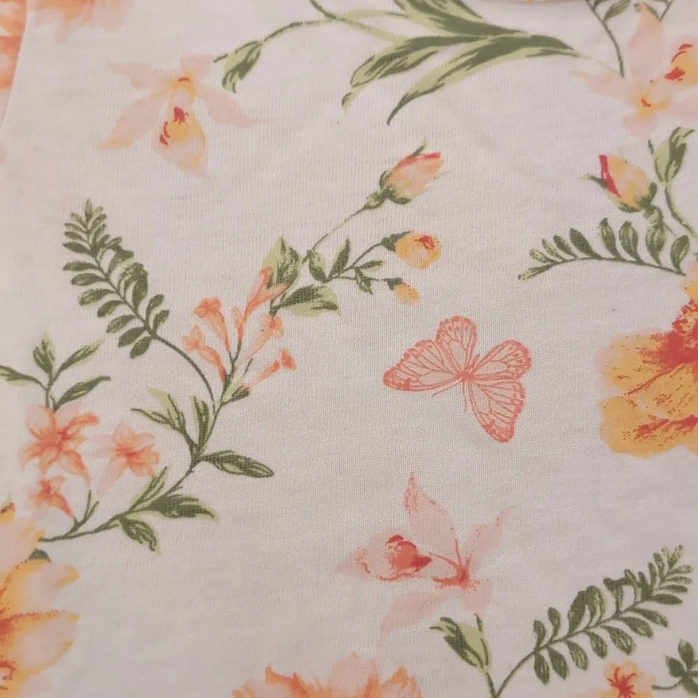 The Children's Place Floral Butterfly Girls Dress. Size 5T. NEW